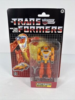 Transformers Autobot Wheelie New Sealed 2026 Walmart Exclusive Hasbro Tomy RARE